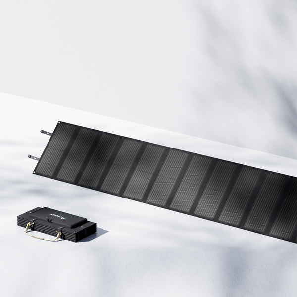 Arkpax Panel solar portátil plegable de 12 pulgadas y 200 W
